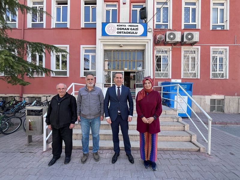 Meram  Nuri Pakdil Anadolu Lisesi ve Osman Gazi Ortaokuluna Ziyaret
